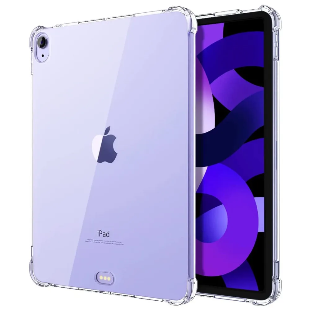 Custodia Per Ipad Air 5Th 4Th Generation 2022 Slim Clear Tpu Custodia Protettiva Per Ipad 10.9 Pollici Air 5 4 Supporto Ipencil Charging