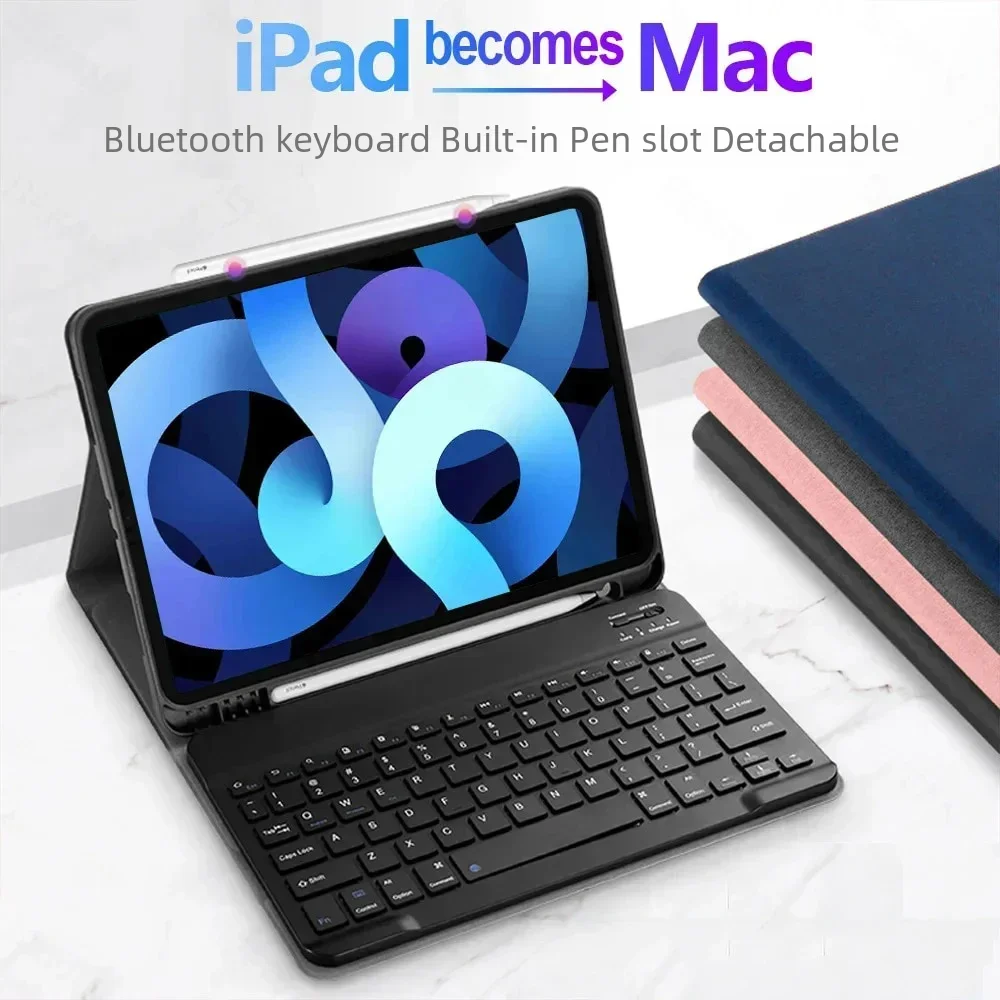 Cover Protettiva Tastiera Per Ipad Pro 12.9 2020 2021 Ipad Pro 11 2018 2020 2021 2022 Ipad 10.9 Air 4 Air 5 Custodia Con Tastiera