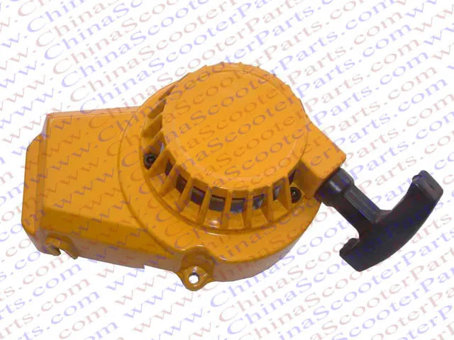 Metallo Alluminio Pull Start Starter 47Cc 49Cc Pocket Dirt Pit Bike Atv Quad Go Kart Buggy Mower Parts Giallo