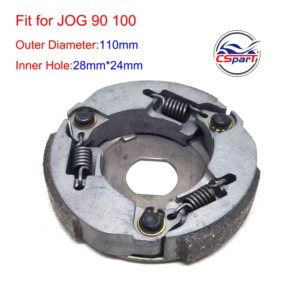 110Mm Frizione Scarpa Jog 90Cc 2 Tempi 1 P50Qmf 1 P5 2Qmg Scooter Atv Quad Go Kart Buggy Parti