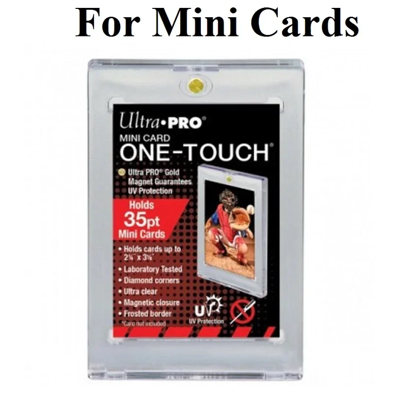 35Pt Magnete Ultra Pro Originale Garantisce Carte Mattoni Per Mini Card Custodia One Touch Holder Protezione Semirigida Per Caricatori Superiori
