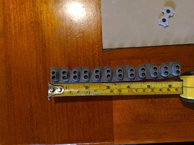 Per Casio Px120 Px110 Px100 Cdp-130 Px-120 Px-110 Gomma Conduttiva Contatto Pad Pulsante D-Pad Originale