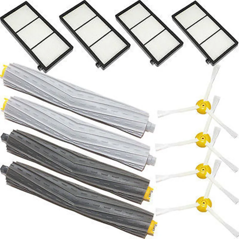 Spazzola Principale Filtro Hepa Spazzole Laterali Sostituzione Per Irobot Roomba 976 967 986 960 966 980 876 Parti Aspirapolvere Robot