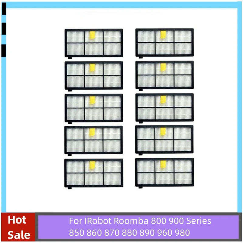 Filtro Hepa Per Irobot Roomba 800 900 Serie 850 860 870 880 890 960 980 Accessori Robot Aspirapolvere