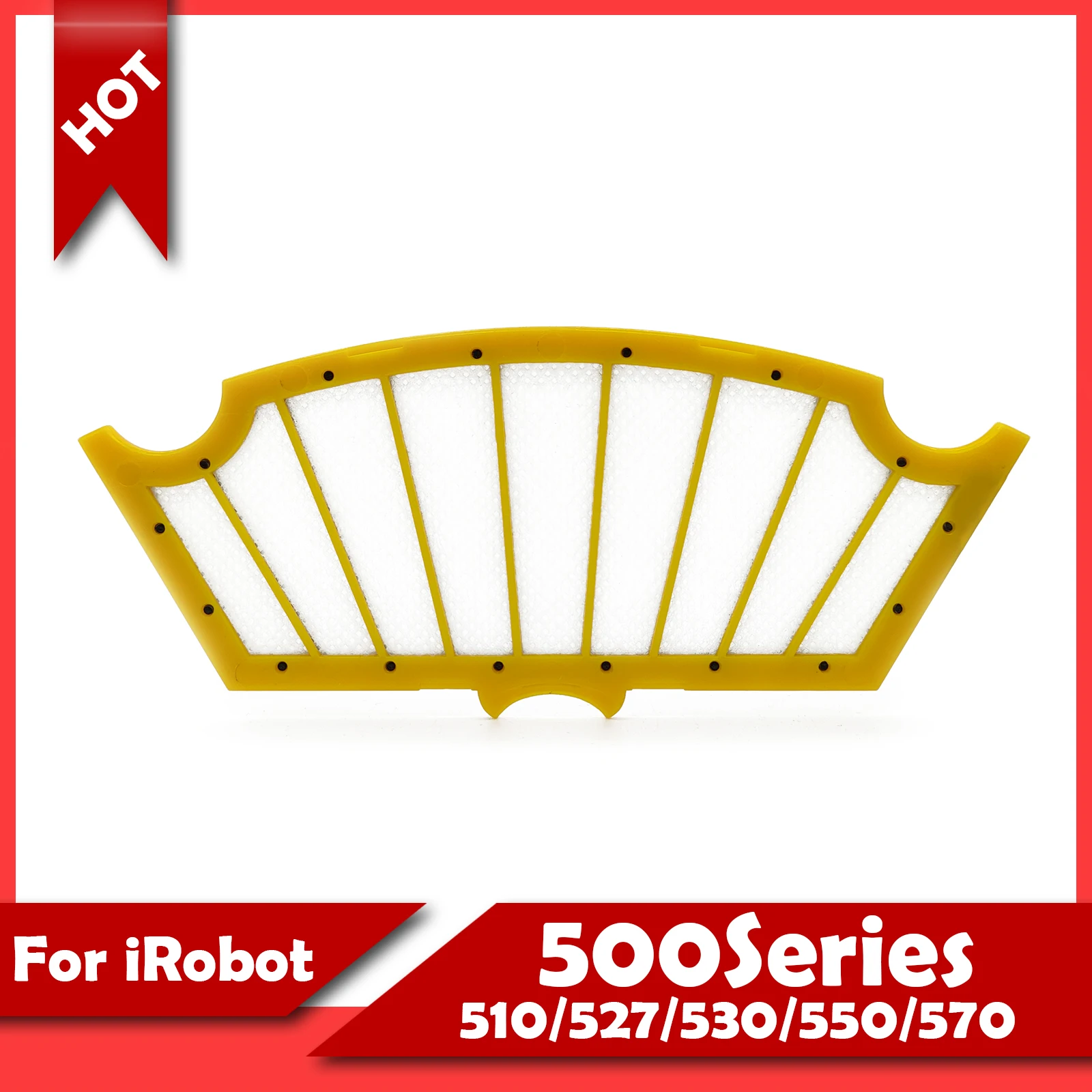Per Irobot Roomba 500 Series 520 529 530 540 550 580 590 Parti Dell'Aspirapolvere Robot Filtro Aero Vac