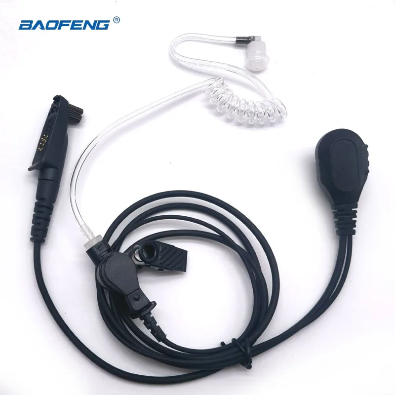 Hyt Air Tube Auricolare Ptt Mic Microfono Auricolare Per Hytera Tc-3600M Tc-610S Tc-780 Tc-610P Tc780 Tc3000 Tc3600 Tc880Gm Radio