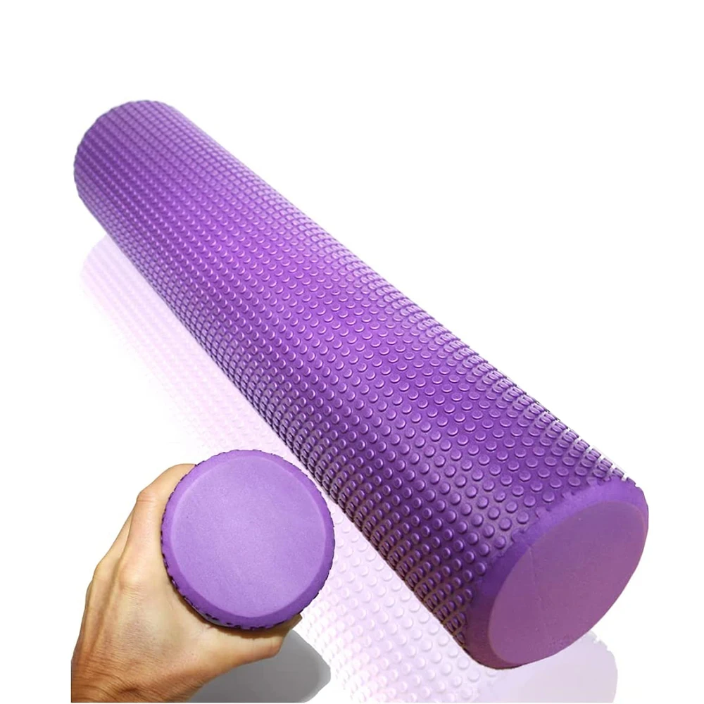 (Colore Casuale Inviato) Mini Yoga Foam Roller Eva Pilates Massage Roller Fitness Gym Muscle Massage Column Self Massage Tool
