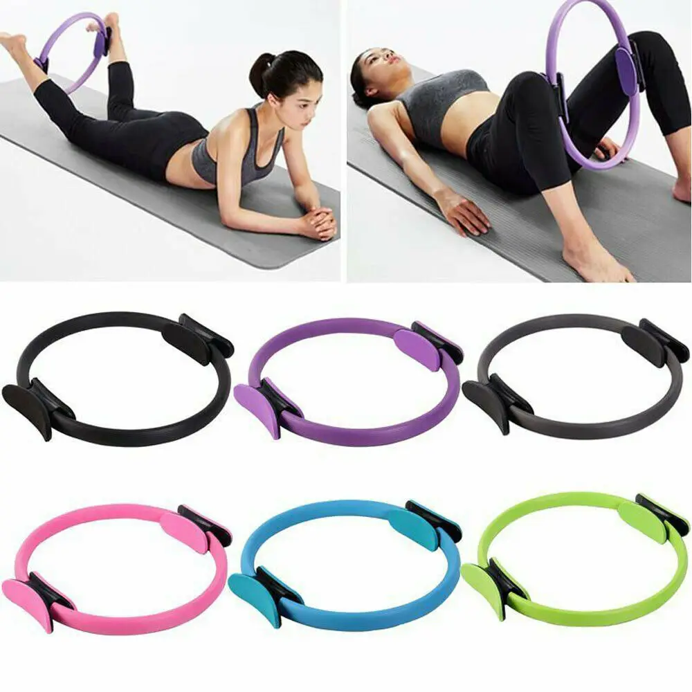 Yoga Fitness Pilates Ring Women Girls Circle Magic Dual Exercise Home Gym Workout Sport Perdere Peso Resistenza Del Corpo 6 Colori