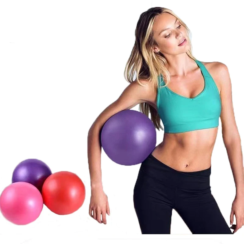 25Cm Pilates Ball Antideflagrante Yoga Core Ball Indoor Balance Exercise Gym Ball Per Fitness Pilates Equipment