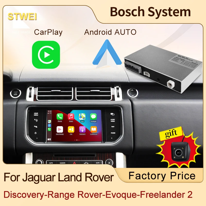 Modulo Wireless Apple Carplay Per Jaguar Land Rover Bosch System Discovery Sport Range Rover Evoque Freelander2 Android Auto Cam