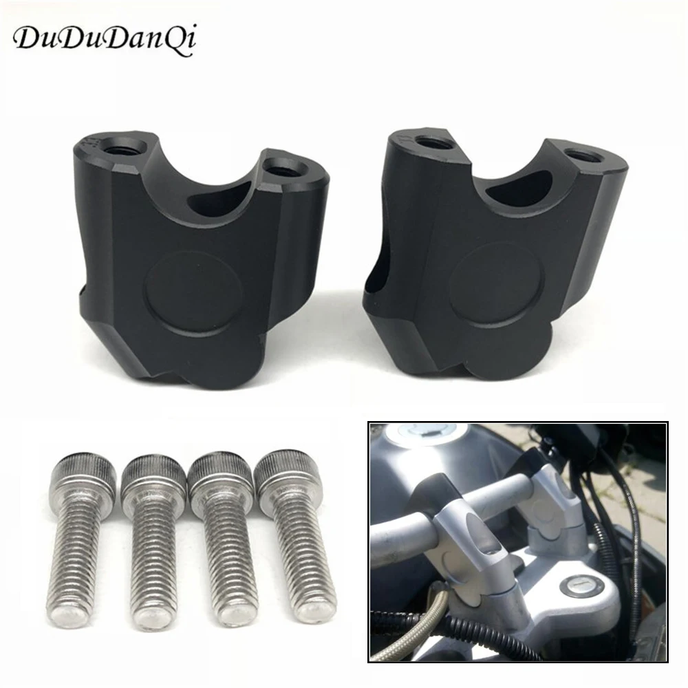 Manubrio Riser Manubrio Rialzato Si Estendono Per Bmw R1150R Rockster 2001-2005 Spedizione Gratuita