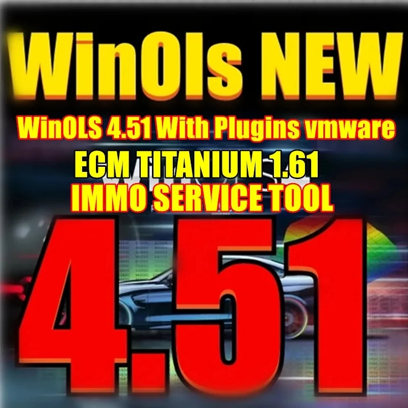 2023 Winols Di Vendita Caldi 4.51 Con Plugin Vmware + 2020 Damos + Ecm Titanium + Immo Service Tool V1.2 + Ecu Remapping Lezioni