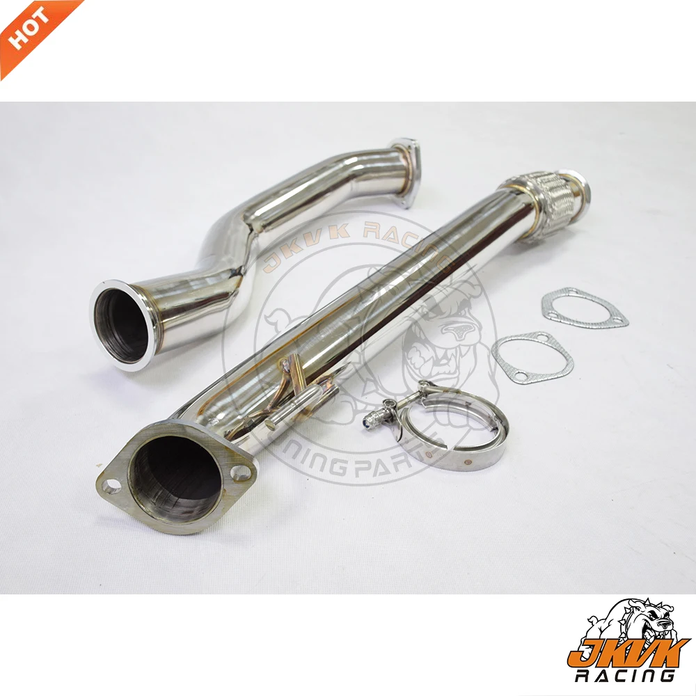 Jkvk Racing 3.0 ''Downpipe Di Scarico In Acciaio Inossidabile 304 Per Mr2 Turbo Celica St205 St185 Decat