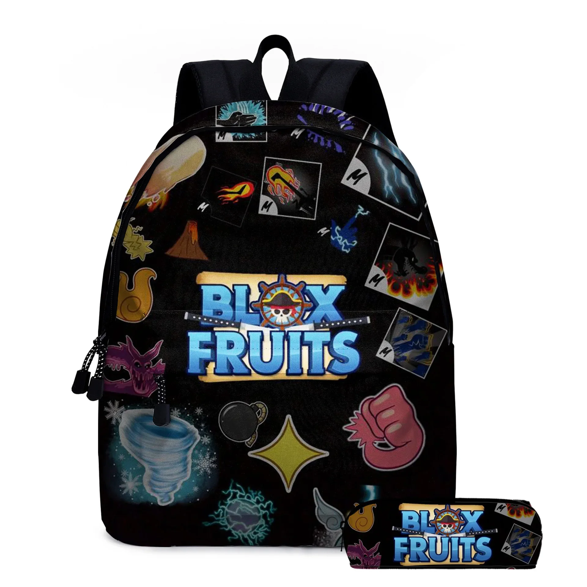 Roblox Blox Fruits Primary Primary E Middle School Cartoon Studenti Zainetto Ragazzi Ragazze Kawaii Cartoon School Bag Mochila