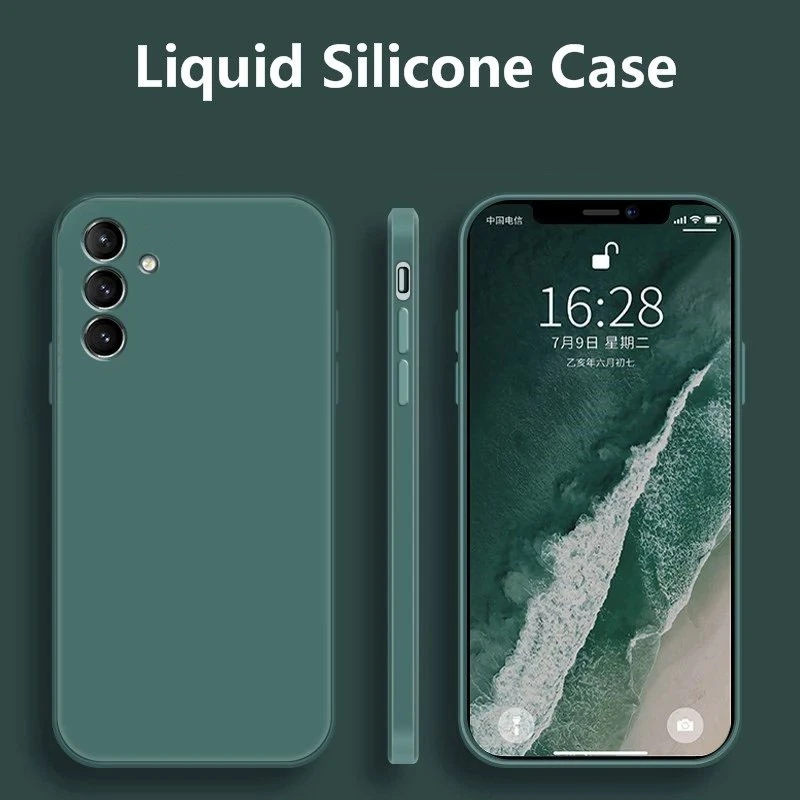 Per Samsung Galaxy A54 Custodia Per Samsung Galaxy A54 A53 A23 A13 Cover Fundas Custodia Morbida In Silicone Liquido Tpu Per Samsung Galaxy A54