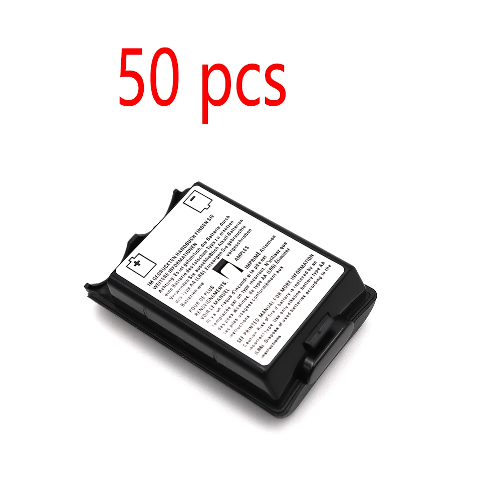 50 Pezzi Per Kit Custodia Scudo Shell Coperchio Batteria Xbox 360 Per Controller Wireless Xbox 360 Dropshipping All'Ingrosso