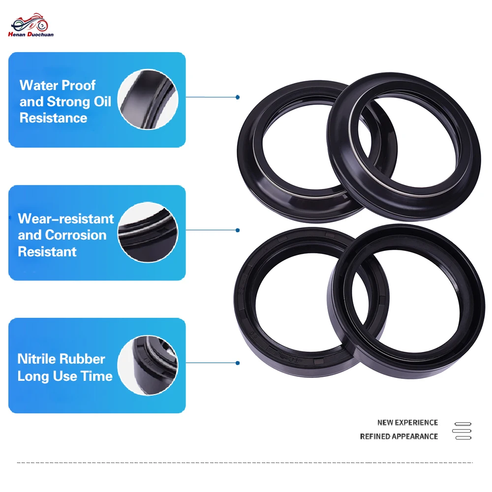40X52X10 Motorcycle Front Fork Oil Seal 40 52 Dust Cover For Ktm Gs125 Enduro Gs 125 1984 Lc 125 Gs Cross 250 Gs250 Enduro 250