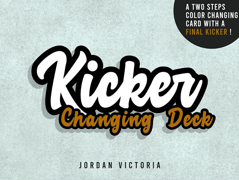 2022 Kicker Fasciatoio Di Jordan Victoria-Trucchi Magici