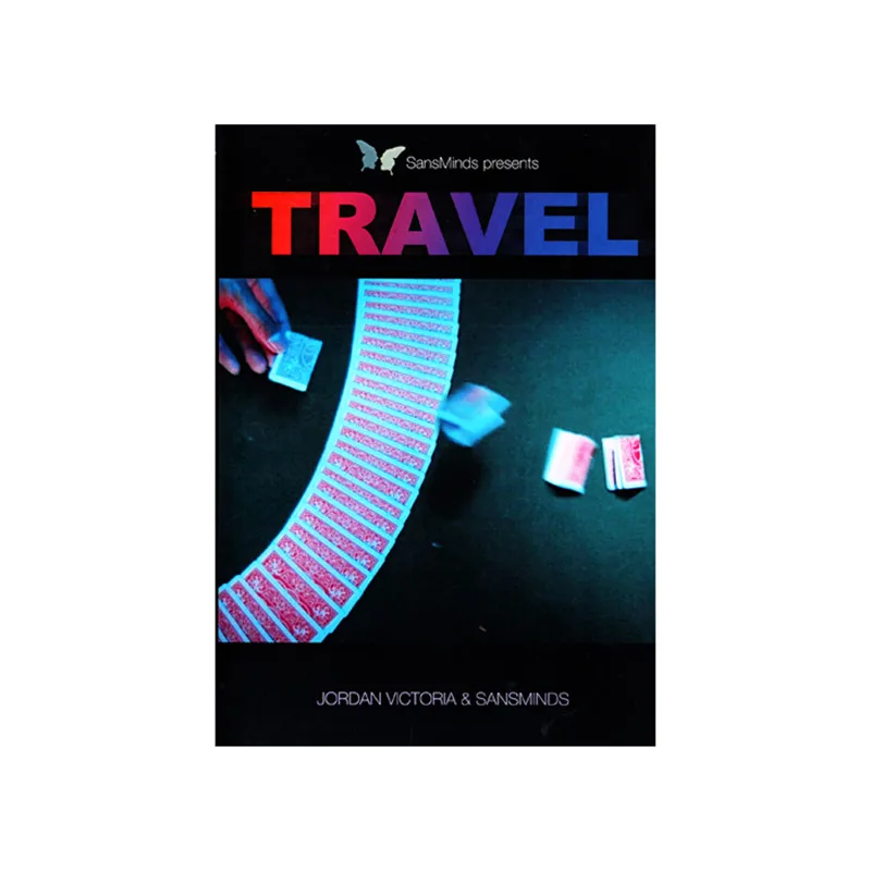 Travel By Jordan Victoria Magic Trick,Stage,Street Trick,Card Magic,Close Up,Classic,Mentalism,Illusion