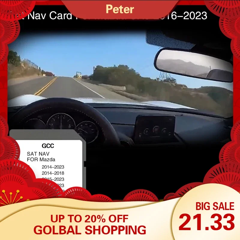Compatibile Per Mazda Cx9 Dal 2016 Al 2023 Gps Sd Card Map Navigation 8Gb Cover Gcc Medio Oriente Oman Jordan