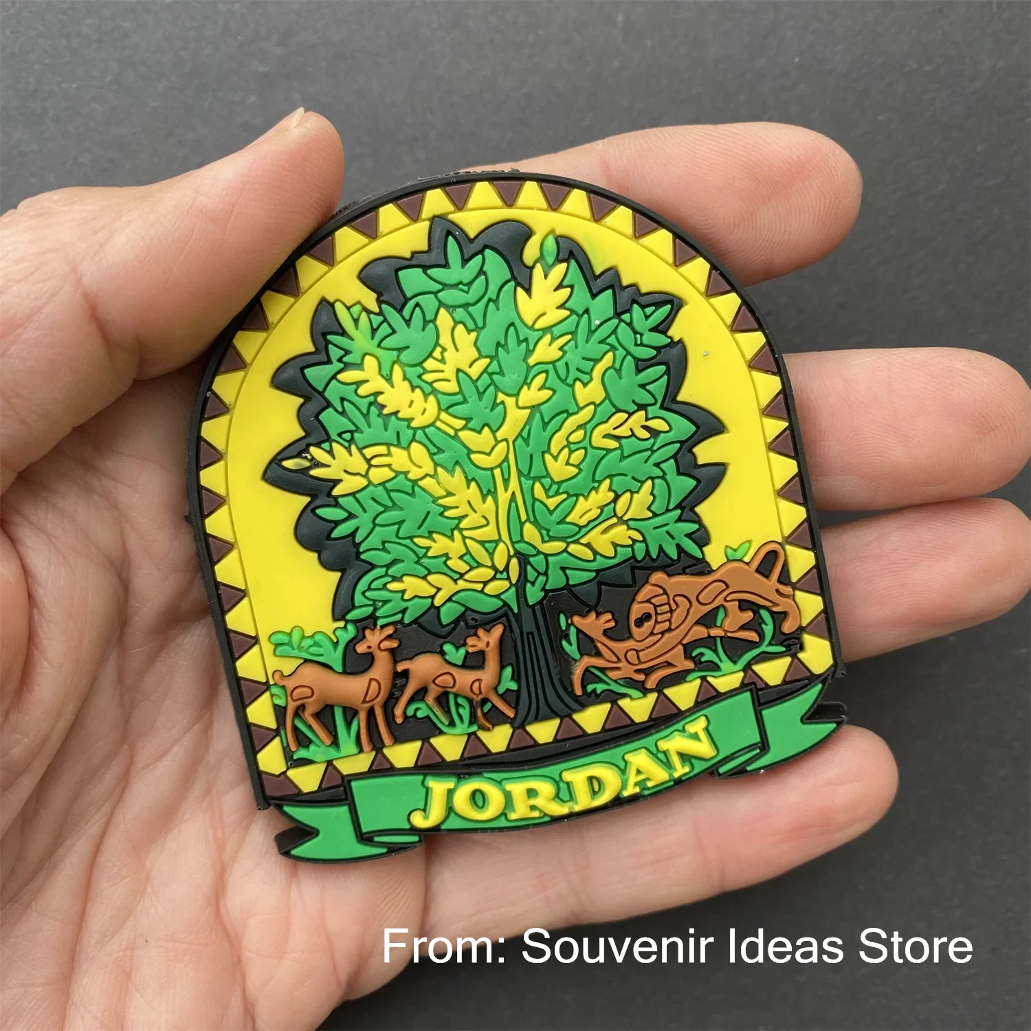 Sahabi Tree The Beato Tree In Jordan Tourist Travel Souvenir 3D Gomma Frigorifero Frigorifero Magnete Sticker