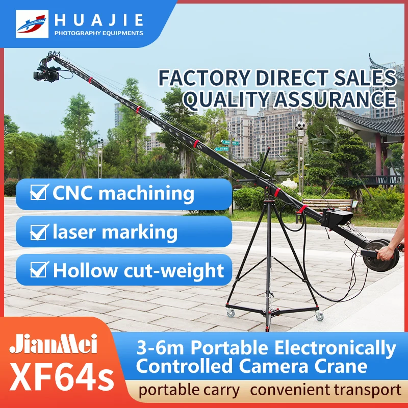 Jianmei Xf64S-5 Metri Gru Braccio Fotocamera Telaio Bilanciere Sony Panasonic Canon Stabilizzatore Universale Video 360 Boutique