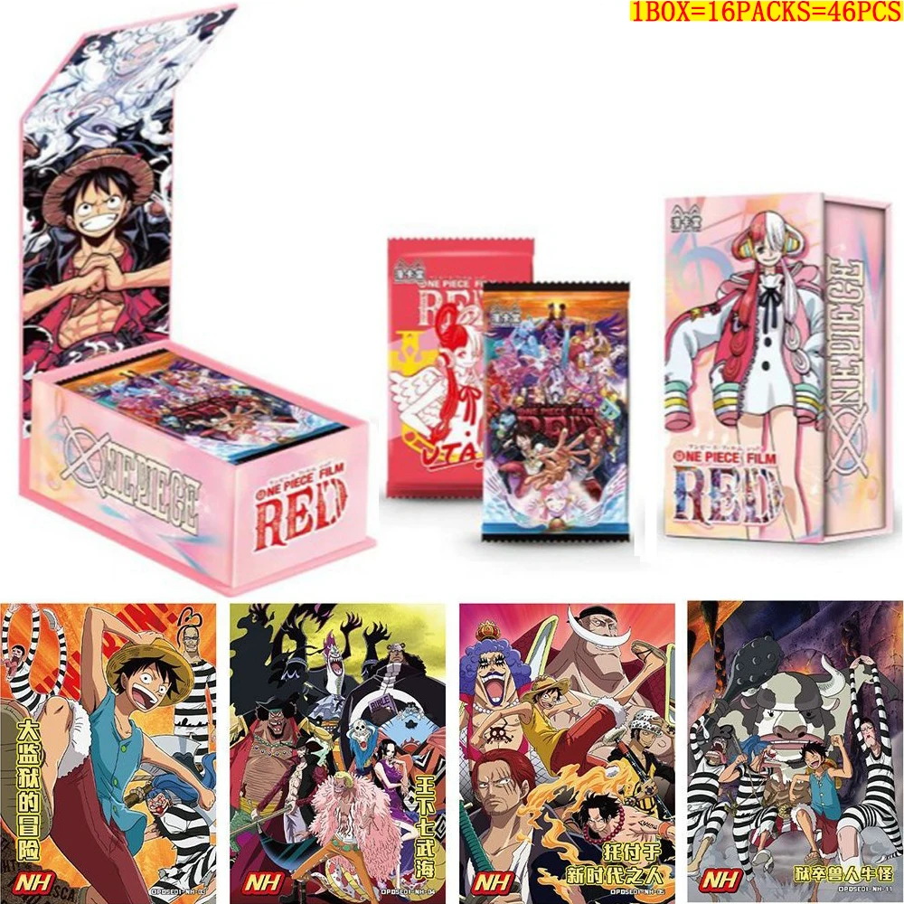 One Piece Limited Cards Anime Movie Top Battle Chapter Booster Box Rufy Zoro Nami Table Playing Board Game Toys Regali Di Compleanno