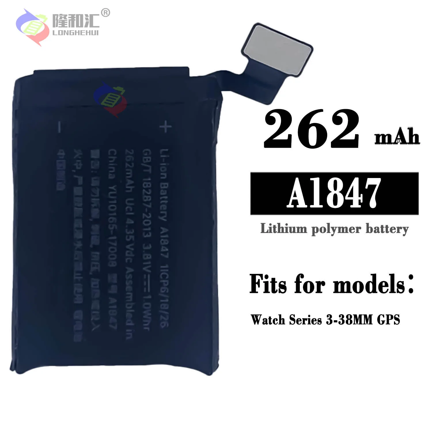 Per Apple Watch 3 38Mm Serie 3 Gps A1847 Batteria Batterie Originali Gps A1847 262Mah