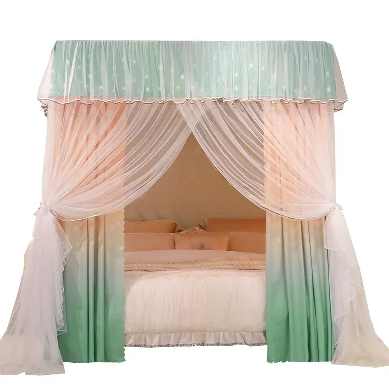 Letto Per Bambini Zanzariera Per Uso Domestico Porta A Libro Letto Baldachin Valance Ragazze Letto Porta Zanzariera Zanzariera Tessili Per La Casa