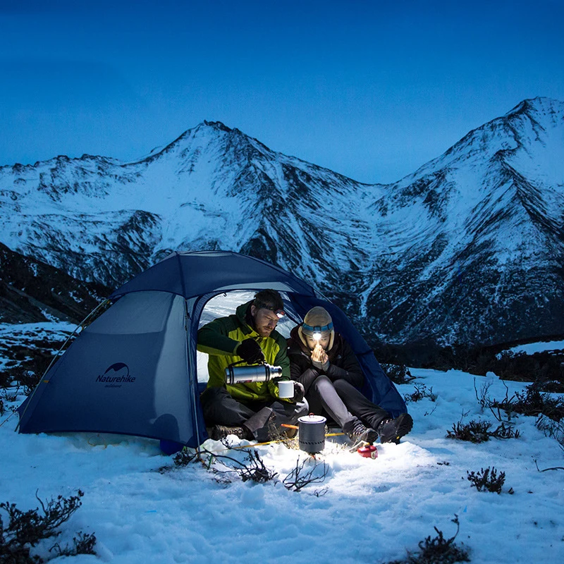 Tenda Ultraleggera New Cloud Peak Outdoor Person Ultralight Bushcraft Camping Double Layers Tenda Travel Zanzariera Camping Tarp
