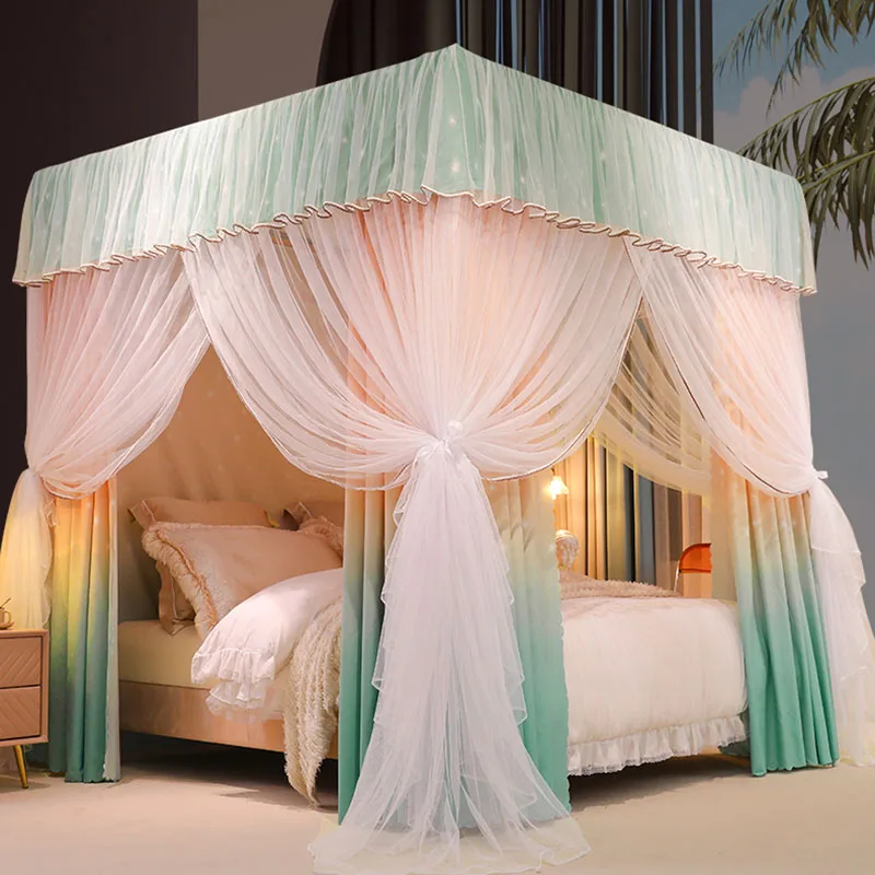 Letto Per Bambini Zanzariera Per Uso Domestico Porta A Libro Letto Baldachin Valance Ragazze Letto Porta Zanzariera Zanzariera Tessili Per La Casa