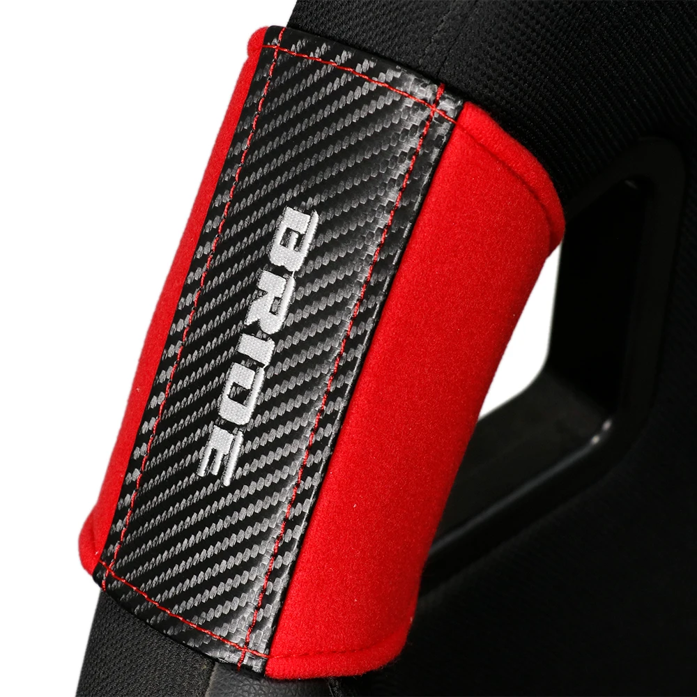 1 Pz Bride Recaro Racing Full Bucket Seat Side Cover Protect Coscia Pad Cotton Repair Decoration Pads Accessori Per Auto