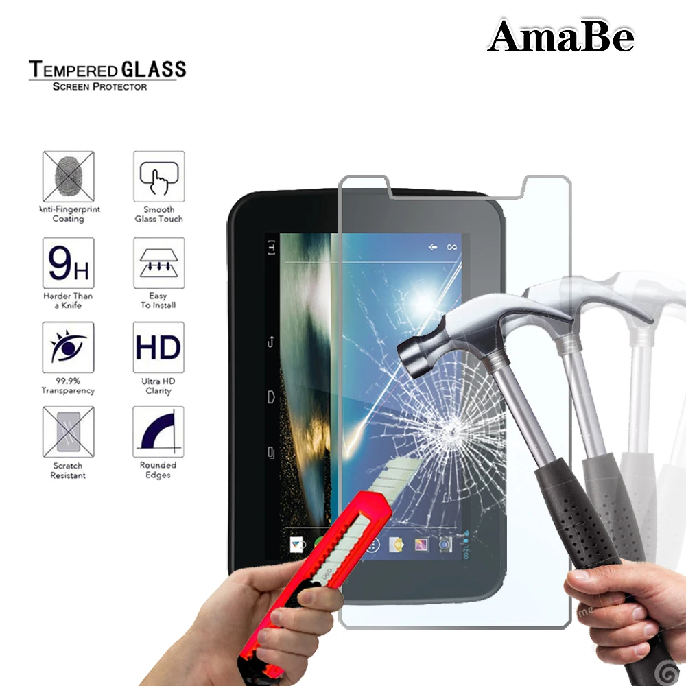 9H Della Copertura Completa Di Vetro Temperato Per Tesco Finestre Collegare 7/Finestre Collegare 8 / Hudl 2 Da 8.3 Pollici Tablet Protezione Dello Sch