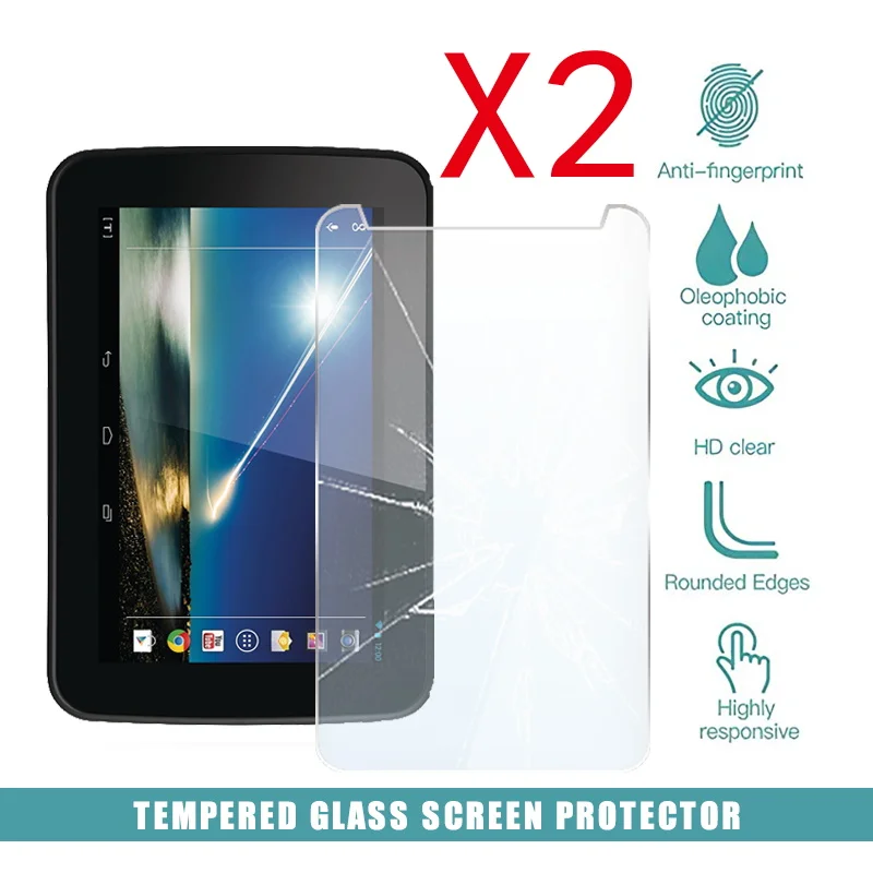 Cover Protettiva Per Schermo In Vetro Temperato Per Tablet 2 Pezzi Per Tesco Windows Connect 7 Tablet Pellicola Temperata Antideflagrante