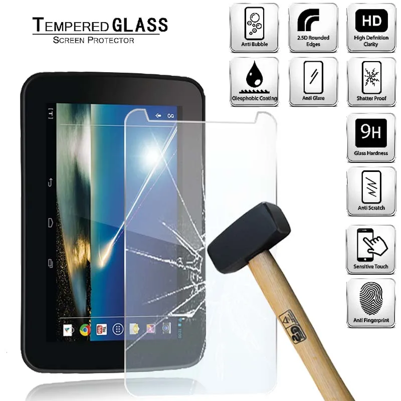 Cover Protettiva Per Schermo In Vetro Temperato Per Tablet Tesco Windows Connect 8 Tablet Computer Schermo Antigraffio Antigraffio