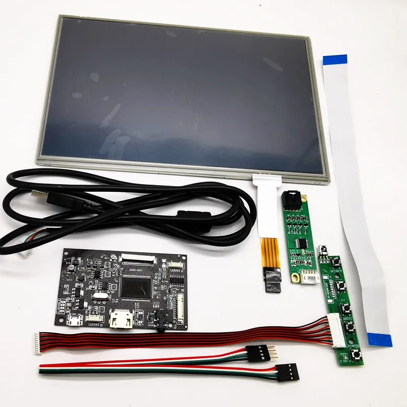 Kit Modulo Touch Screen Resistivo Da 10.1 Pollici 1280X800 Modulo Lcd Tlt Car Raspberry Pi Android Windows Usb 5V