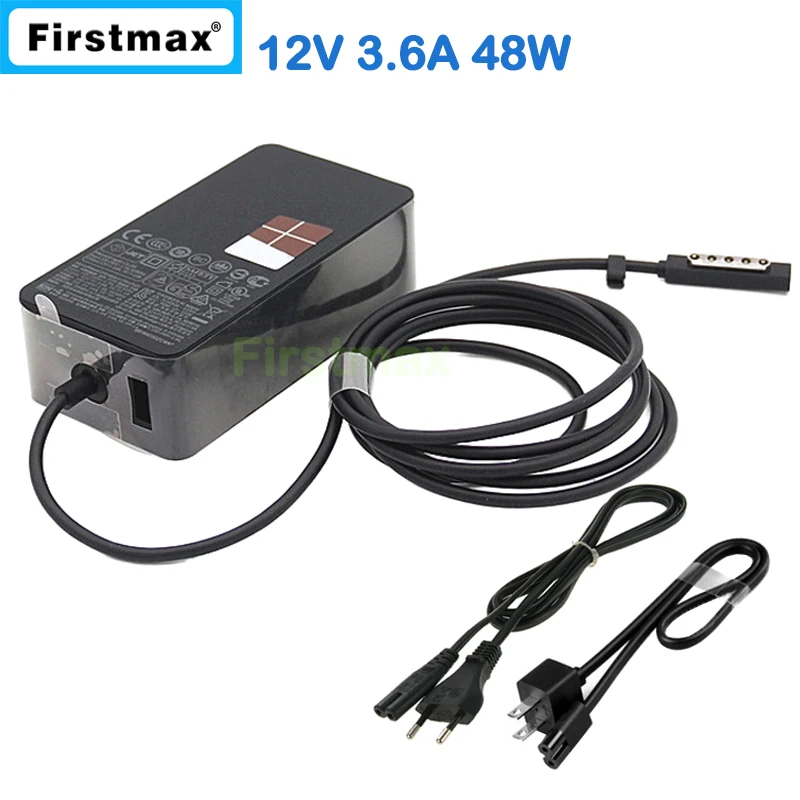 12V 3.6A 45W Per Microsoft Surface Charger Pro 1 Pro 2 Windows 8 Adattatore Di Alimentazione Tablet 1514 1536 1601 Rt Rt2 Caricabatterie Ricarica Rapi