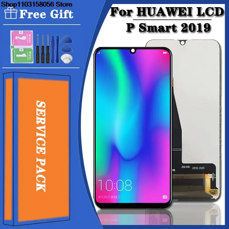 Touchscreen Lcd Sostitutivo Per Huawei, Aaa Plus, P Smart 2019, Pot-Lx1, Pot-Lx3 Display, Precuo De Atacado