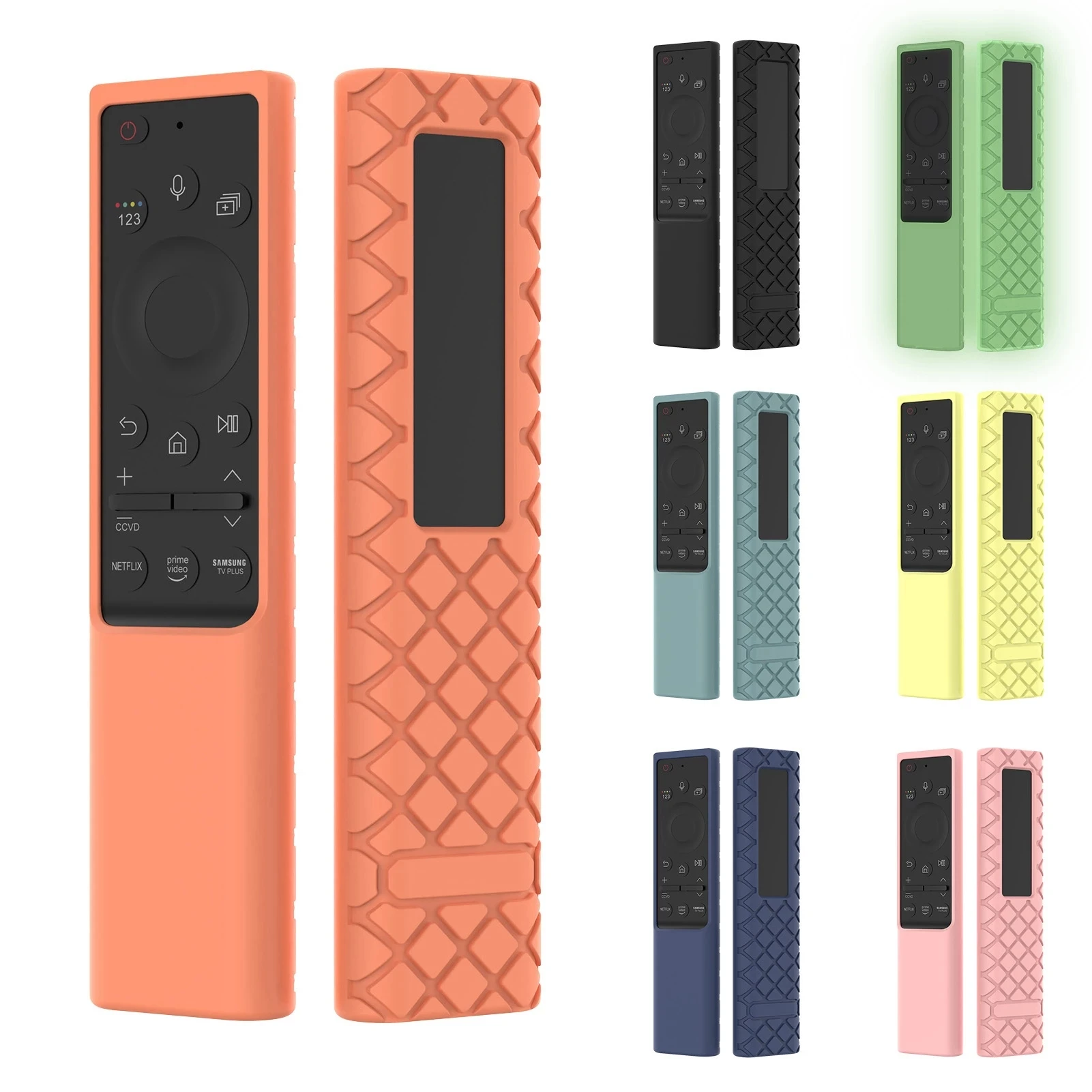 Custodia Per Telecomando In Silicone Per Samsung Bn59 Series Mi Remote Tv Stick Cover Per Samsung Soft Plain Remotes Control Protector