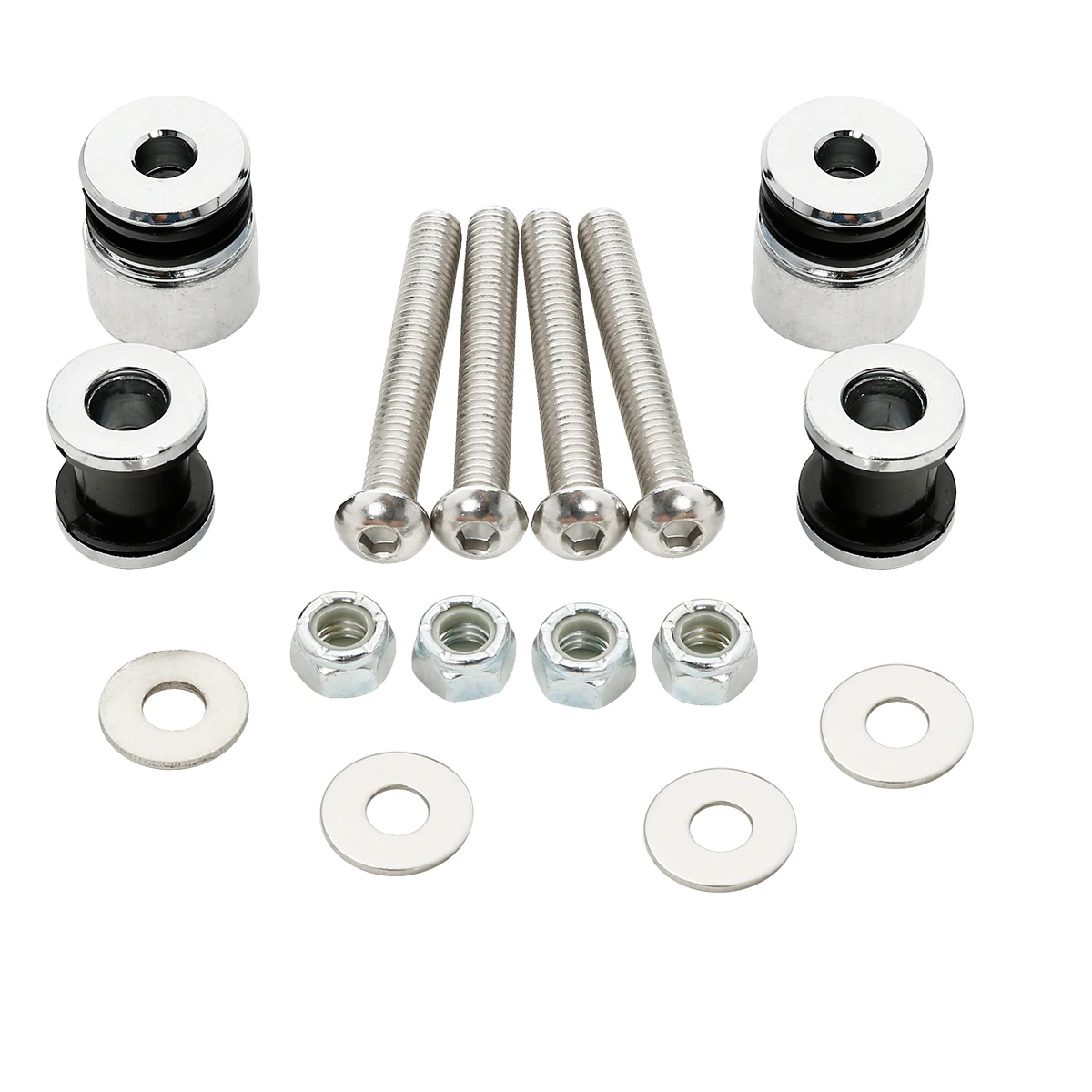 Kit Hardware Per Docking Sissy Bar Staccabile Per Moto Per Harley Sissy Bar Rack Softail Flstc Fxstsb Flstn Fxstc