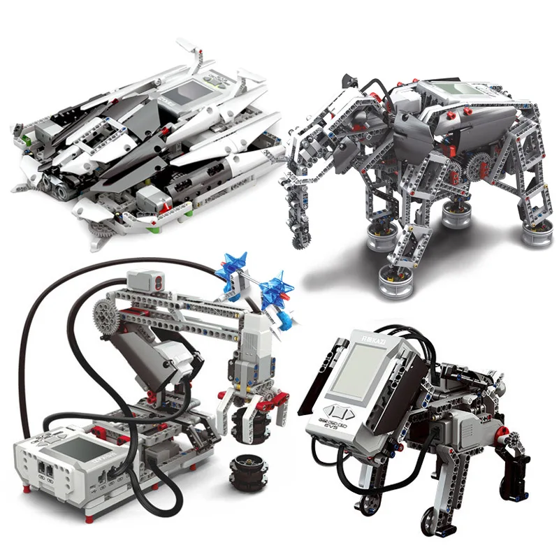Ev6 Compatibile Con Il 31313 45544 Scienza E Istruzione Building Block Robot Programmazione Creativa Giocattoli Intelligenti Del Programma App