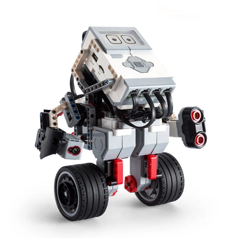 Commercio All'Ingrosso 514 Pezzi Per Confezione Moc Ev3 Building Blocks Kit Di Parti Di Mattoni Misura Per Robot Ev3 45544 Core Set Ev3 9898 Parti 455
