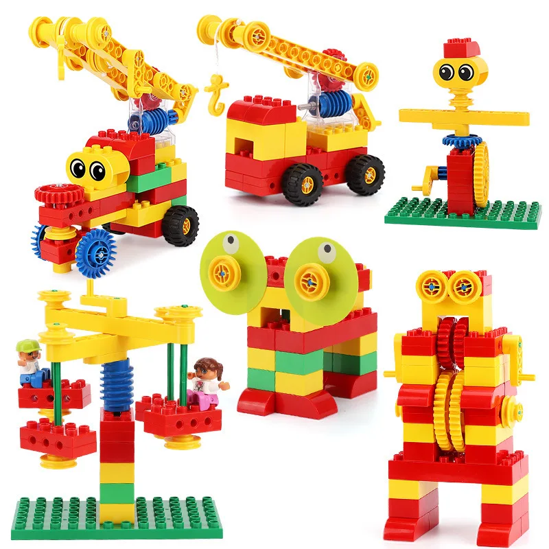 Moc 9656 Early Simple Machines Set Building Blocks Istituti Ecational Stem Robot Science Large Set