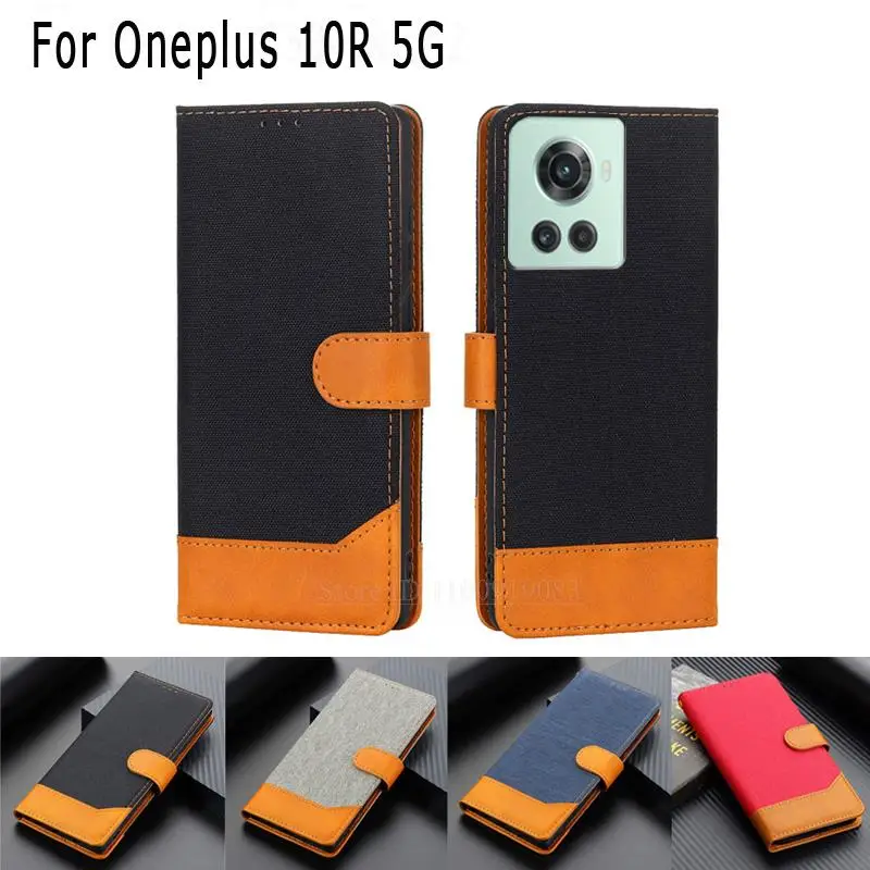 Custodia Flip Per Oneplus 10R 5G Cph2411 10T Pro Coque Cover Protettiva Per Telefono Magentic Muslimage Snx