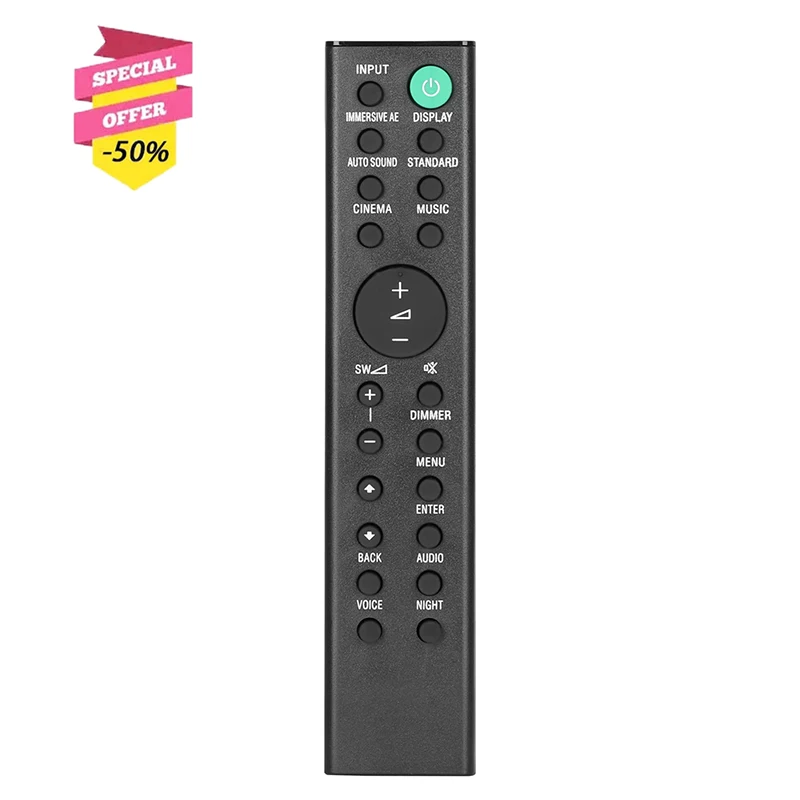 Rmt-Ah507U Telecomando Per Sony Soundbar Htg700 Sawg700 Hts350 Htsd35 Saws350 Ht-S350 Ht-Sd35 Sa-Ws350 Sa-S350 Sa-Wsd35