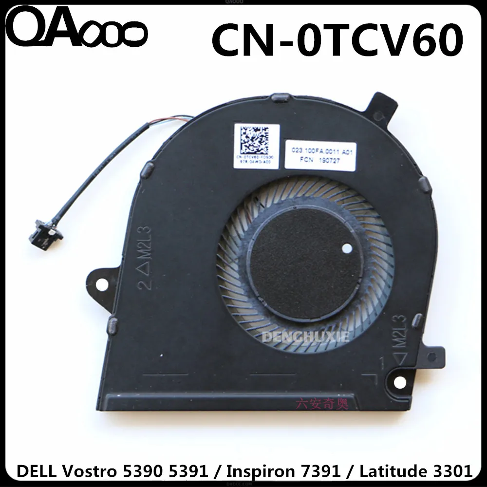 Cn-0Tcv60 023.100Fa.0011 Per Dell Vostro 5390 5391 / Inspiron 7391 / Latitude 3301 Ventola Di Raffreddamento Cpu