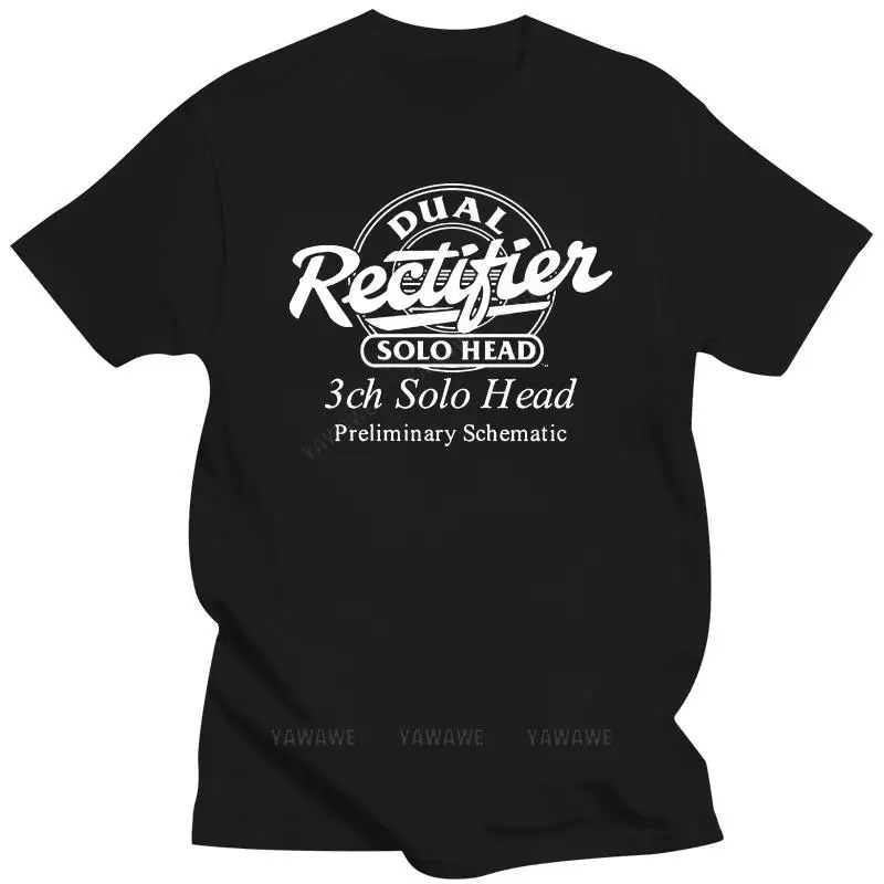 New Black Manica Corta Uomo Top Mesa Boogie Dual Rectifier Logo T Shirt Nero Bianco Tshirt Uomo Spedizione Gratuita T-Shirt Unisex