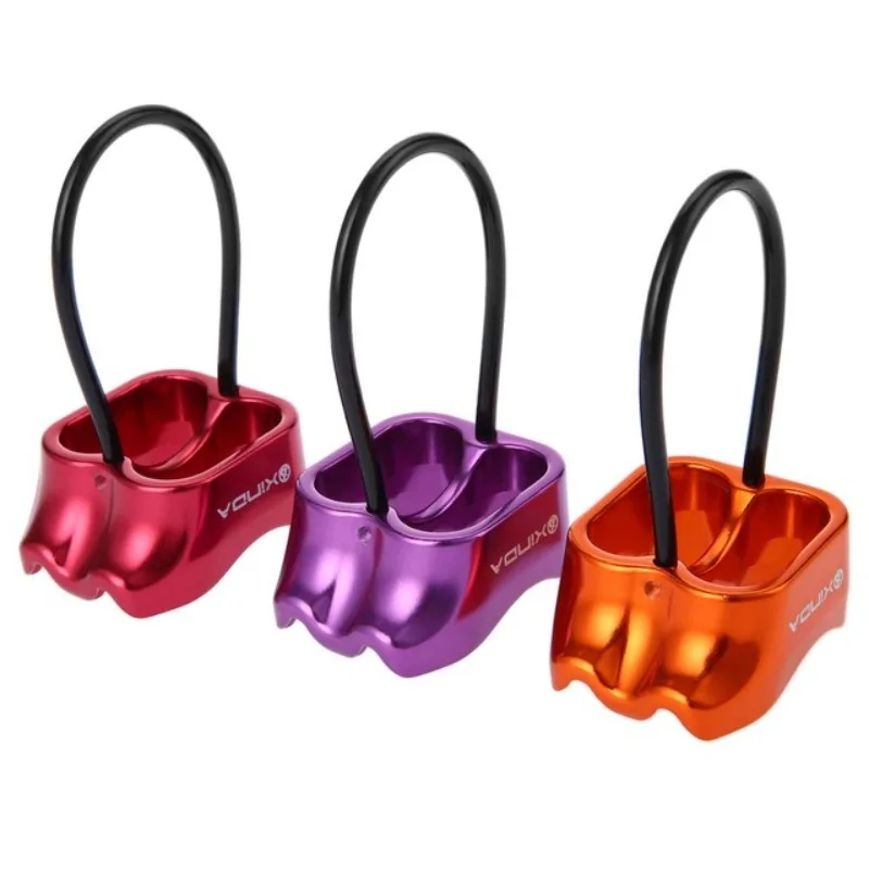 Alluminio 25Kn Professional Rappel Atc Belay Device Discensore Outdoor Camping & Escursionismo Rock Climb Equipment