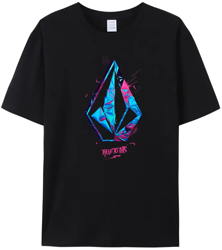 T-Shirt Summer Discents Milo Coes To Volcom100% Cotone Top Popolare T-Shirt Da Donna Casual Da Uomo