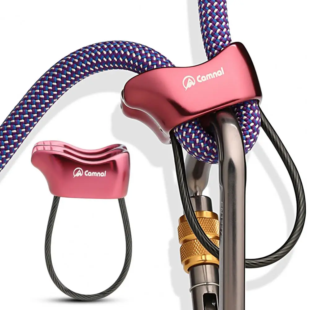 Climbing Gear Wear-Resistant High Strength Strong Carrying Capacity Lightweight Small Downhill Accessory Compact Atc Descender C